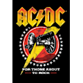 Miniatyrbild 3 av 3: AC/DC For those about to rock new Barn T-Shirt Black 116