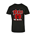 Pikkukuva 1 / 4: Dio - We Rock Lasten T-Paita Black 140
