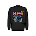 Miniatyrbilde 1 av 3: Def Leppard - On through the night   Sweatshirt Black L