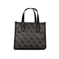 Pikkukuva 3 / 8: Käsilaukut Guess Silvana Mini Tote Mustat,Grafiitin väriset