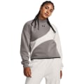 Miniatyrbillede 5 af 8: Sweatshirts Under Armour Unstoppable Flc Crop Crew Grå 158 - 162 cm/XS
