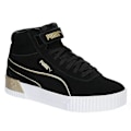 Miniatyrbillede 1 af 6: Sko Puma Carina Mid SD Metal V2 Sort 37