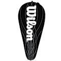 Miniatyrbillede 2 af 3: Tasker Wilson Cover Performance Racquet Bag Sort