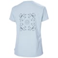 Pikkukuva 6 / 6: T-paidat Helly Hansen W Skog Recycled Graphic Tee Vaaleansiniset 174 - 178 cm/XL