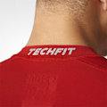 Miniatyrbild 5 av 6: Shirts Adidas Techfit Base Röda 164 - 169 cm/S