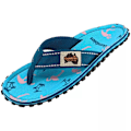 Miniatyrbillede 1 af 4: Flip-flops Gumbies Islander Flamingo Island Blå 36