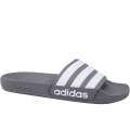 Miniatyrbillede 1 af 6: Tøffel Adidas Adilette Sort,Hvid 44 2/3