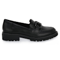 Miniatyrbillede 2 af 5: Sneakers low Jana Black Nappa Sort 39