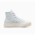 Miniatyrbillede 1 af 4: Sko Converse Chuck Taylor All Star Lift Platform Luxe Workwear Azurblå 37