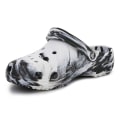 Miniatyrbillede 3 af 7: Træsko Crocs Classic Marbled Clog Hvid,Sort 36