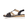 Miniatyrbillede 7 af 10: Sandaler Rieker 679L416BL Sort 37