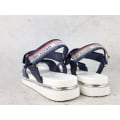 Pikkukuva 6 / 6: Sandaalit Tommy Hilfiger Platform Velcro Tummansininen 35