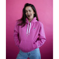 Miniatyrbillede 2 af 4: Sweatshirts Champion Wmns Organic Cotton Blend C Logo Hoodie Pink 158 - 162 cm/XS