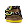 Miniatyrbillede 3 af 7: Tøffel Birkenstock Arizona Rivet Logo Sort 26
