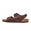 Miniatyrbillede 8 af 11: Sandaler Birkenstock Milano Habana Naturleder Brun 43