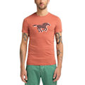 Pikkukuva 8 / 10: T-paidat Mustang Aaron C Print Oranssin väriset 188 - 193 cm/XXL