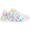 Pikkukuva 1 / 6: Puolikengät Skechers Uno Lite Spread The Love Valkoiset 39