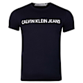 Miniatyrbillede 1 af 3: T-shirts Calvin Klein Core Institutional Sort 192 - 193 cm/XL