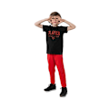 Miniatyrbillede 3 af 4: T-shirts 4F JTSM007 Sort 146 - 151 cm
