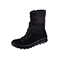 Miniatyrbillede 1 af 5: Sko Legero Novara Schwarz Velour Textil Sort 38.5