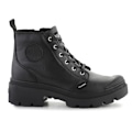 Miniatyrbillede 1 af 7: Sko Palladium Pallabase Leather Black Sort 38