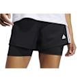 Miniatyrbillede 1 af 4: Bukser Adidas Pacer 3S 2 IN 1 Sort 152 - 157 cm/XS