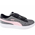 Miniatyrbillede 1 af 6: Sneakers low Puma Smash V2 Glitz Glam V PS Grå 34.5