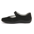 Miniatyrbillede 2 af 5: Sneakers low Waldläufer Henni 496302 191 001 Denver Sort 8 UK women