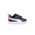 Miniatyrbillede 1 af 5: Sneakers low Puma Courtflex V2 Mesh V Inf Hvid,Flåde 20