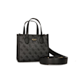Pikkukuva 2 / 8: Käsilaukut Guess Silvana Mini Tote Mustat,Grafiitin väriset