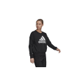 Pikkukuva 3 / 4: Puserot je Fleecet Adidas W Bos Crewsweat Mustat 152 - 157 cm/XS