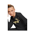 Pikkukuva 3 / 4: Puserot je Fleecet Puma Ess Metallic Logo Mustat 164 - 169 cm/S