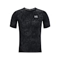Miniatyrbillede 1 af 6: T-shirts Under Armour HG Armour Comp Print SS Sort 178 - 182 cm/M