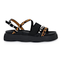Miniatyrbillede 2 af 3: Sandaler CafeNoir C1HL9370N013 Sort,Brun 38