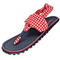 Pikkukuva 1 / 4: Varvassandaalit Gumbies Slingback Valkoiset,Punainen 36
