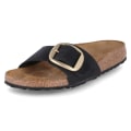 Miniatyrbillede 1 af 7: Tøffel Birkenstock Madrid Big Buckle Sort 38