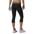 Pikkukuva 2 / 2: Housut Reebok Rcf Chase Capri Grafiitin väriset 176 - 181 cm/L