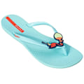 Miniatyrbillede 1 af 4: Flip-flops Ipanema Wave Style Fem Blå 37