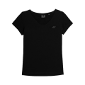 Miniatyrbillede 1 af 2: T-shirts 4F F0941 W 20s Sort 171 - 174 cm/L