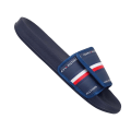 Miniatyrbillede 2 af 6: Tøffel Tommy Hilfiger Maxi Velcro Pool Slide Flåde 36