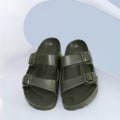 Miniatyrbillede 7 af 7: Tøffel Birkenstock Arizona Birkoflor Sort 36