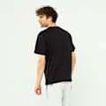 Pikkukuva 2 / 2: T-paidat Champion Reverse Weave Script Logo Crewneck Mustat 183 - 187 cm/L