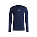 Miniatyrbillede 1 af 7: T-shirts Adidas Techfit Climawarm LS Flåde 170 - 175 cm/M