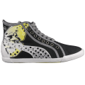 Miniatyrbillede 1 af 5: Sko Puma Crete Mid Wings Wns Sort,Grå,Gul 37.5