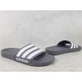 Miniatyrbillede 4 af 6: Tøffel Adidas Adilette Sort,Hvid 40 2/3