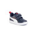 Miniatyrbillede 2 af 5: Sneakers low Puma Courtflex V2 Mesh V Inf Hvid,Flåde 19