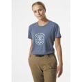 Miniatyrbillede 4 af 6: T-shirts Helly Hansen W Skog Recycled Graphic Tee Blå 174 - 178 cm/XL