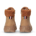Miniatyrbillede 5 af 5: Sko Tommy Hilfiger Lace-up Bootie Cognac Brun 40