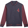 Miniatyrbillede 1 af 4: Sweatshirts 4F 4FJAW23TSWSM63531S Kirsebær,Grafit 158 - 164 cm