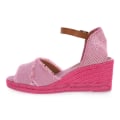 Miniatyrbillede 3 af 5: Sandaler Frau Babol Canvas Vintage Pink 39